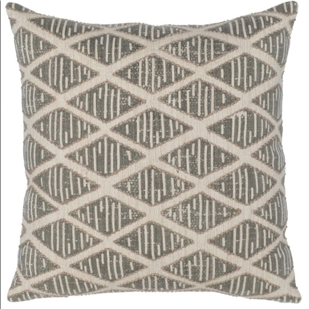 22”x 22” Pillow Cover with stitching detail